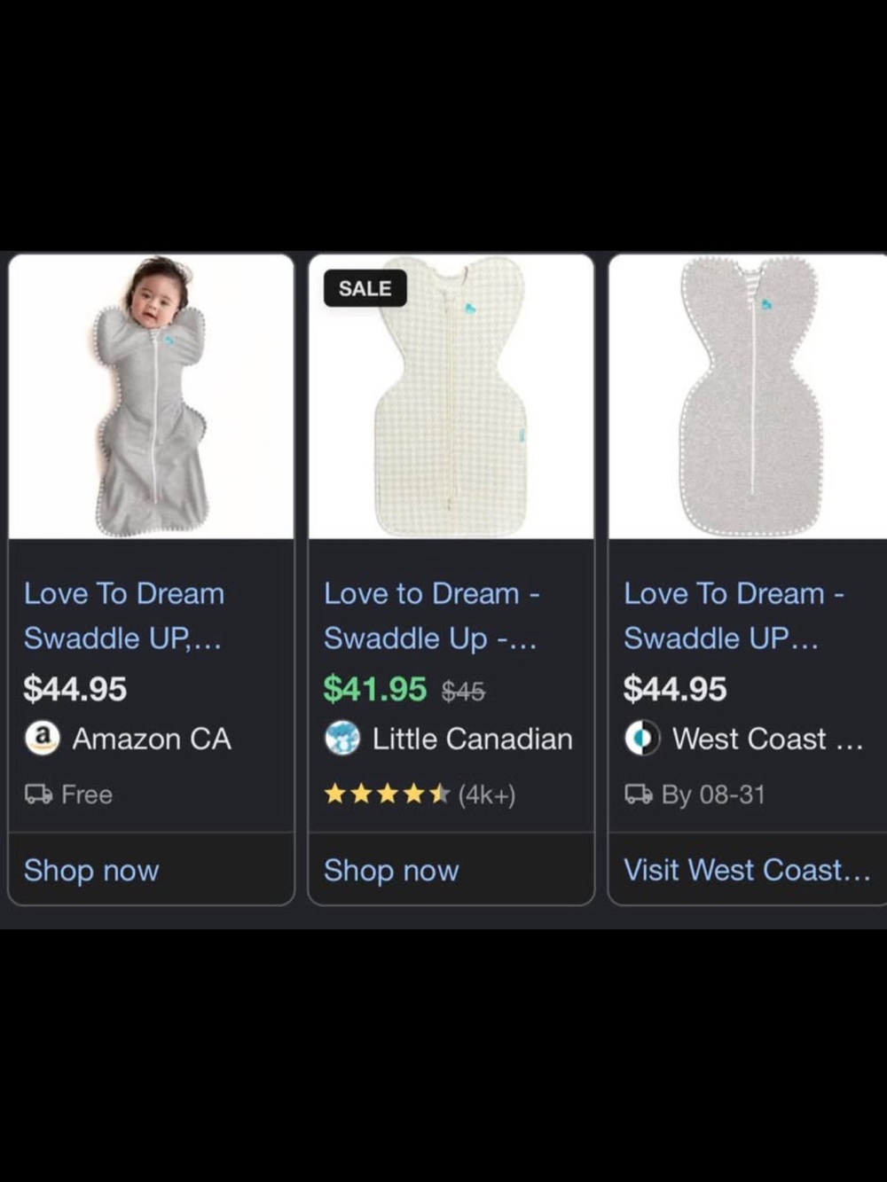 NB Love To Dream Swaddle Sleep Sack - Pink and Sage - Picture 5 of 5